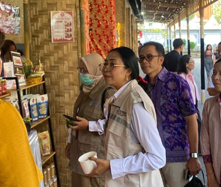Putu Ekayani selaku Ketua Tim Sertifikasi, Informasi dan Komunikasi BBPOM Denpasar