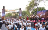 Ket Foto: Suasana Start Peserta PRIMA Trail Run 2026 di Pandawa - Badung.